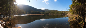 Arbersee South Side Panorama